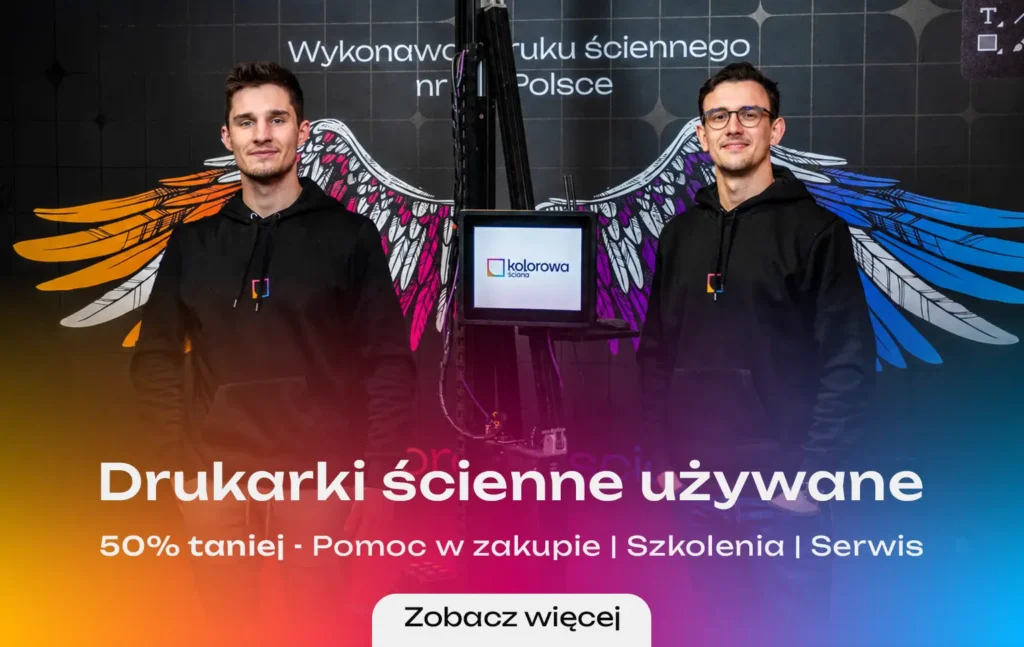 Drukarka ścienna UV - szkolenie, kurs, BUR